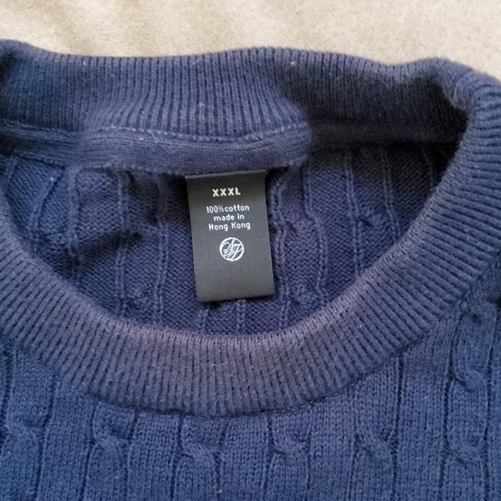 Blue sweater